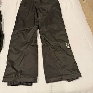 Spyder Black Insulated Ski Pants